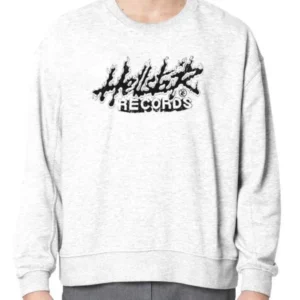 Best The Hellstar Records Grey Sweatshirt