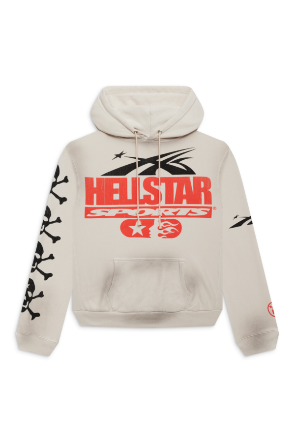 Hellstar Hoodie Grey If You Dont Like Us Beat Us